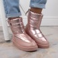 Metallic snow boots Big Star W INT1589C pink