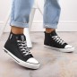 Sneakers Big Star W INT1898B isolate nere