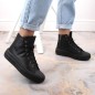 Lace-up insulated sneakers Big Star W INT1902B black