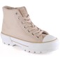 Sneakers isolate sulla piattaforma Big Star W INT1903B beige