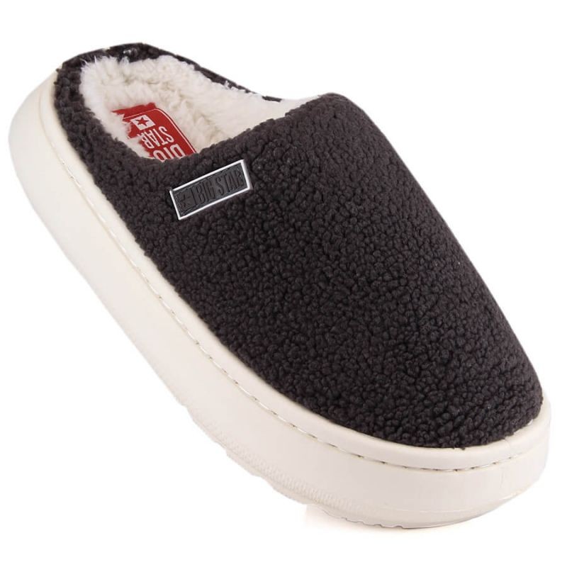 Home slippers Big Star W INT1911B gray