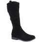 Openwork suede boots Vinceza W JAN234A black