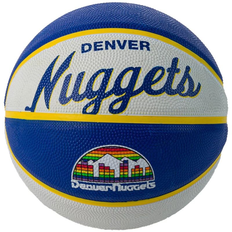 Palla da basket Wilson Team Retro Denver Nuggets Mini Ball WTB3200XBDEN