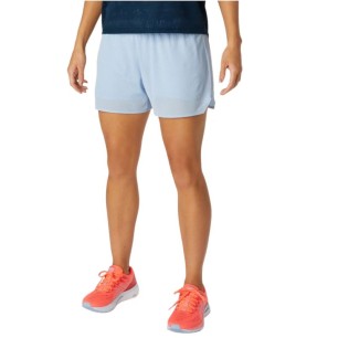 Pantaloncini Asics Ventilate 2-n-1 da 3,5 pollici da donna 2012A772-402