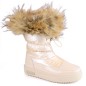 Big Star W INT1924B platform snow boots with fur, beige