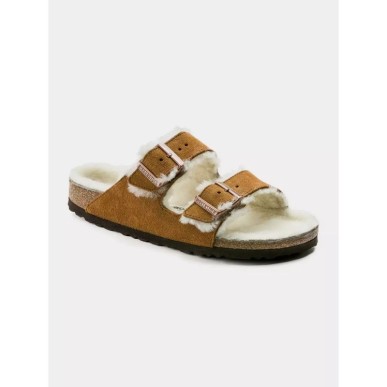 Birkenstock Arizona Shearling Mink W 1001135 infradito