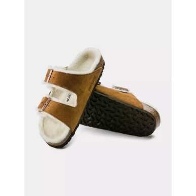 Birkenstock Arizona Shearling Mink W 1001135 infradito