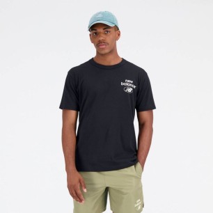 New Balance Essentials Reimagined Cott BK M T-shirt MT31518BK