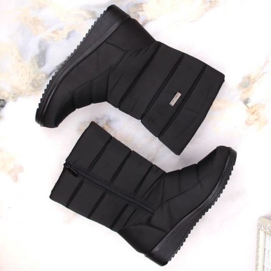 High-top snow boots News W EVE436A black