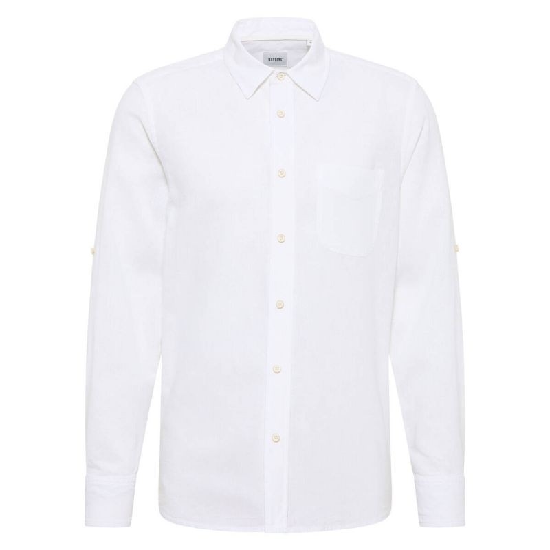 Mustang Clemens Linen Cotton shirt M 1014356-2045