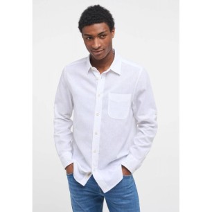 Camicia Mustang Clemens in lino e cotone M 1014356-2045