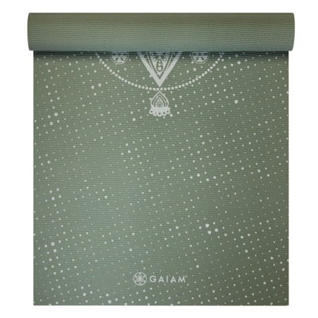 Gaiam Celestial Green Yoga Mat 5 MM 64950