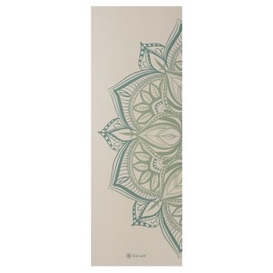 Tappetino yoga Gaiam Vintage Green Point 5MM 64949