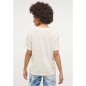 Mustang Alina C Linen T-shirt W 1013788 2045