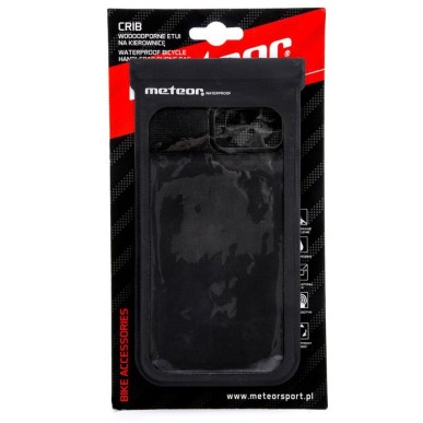 Waterproof bicycle case for the Meteor Crib 23795 phone