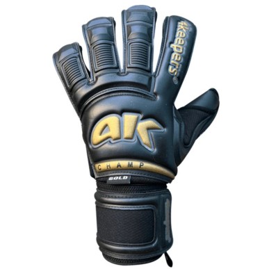 4keepers Champ Gold Black VI RF2 M S906441 goalkeeper gloves