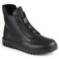 Comfortable insulated leather boots Rieker W RKR619 black