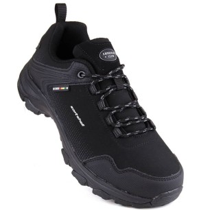 American Club Jr AM930 softshell sports shoes, black