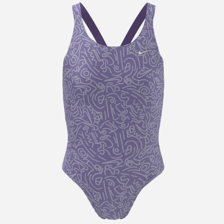 Nike Hydrastrong Multi Print Jr swimsuit NESSD045 582