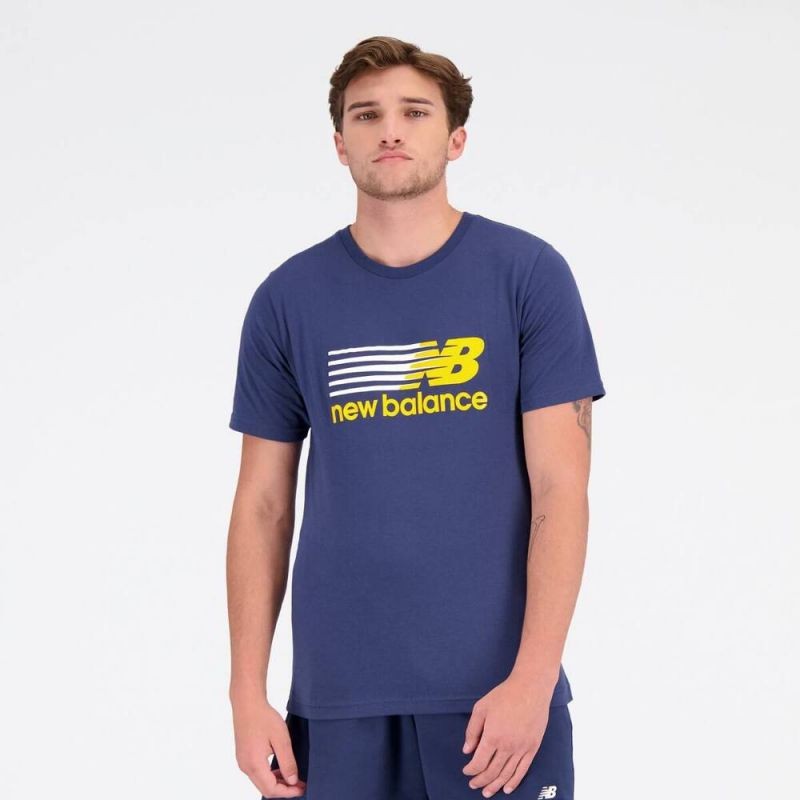 New Balance Top Nb Sport Core Plus T-shirt grafica NNY M MT23904NNY