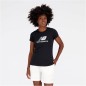 New Balance Essentials Stacked Logo CO BK T-shirt Donna WT31546BK