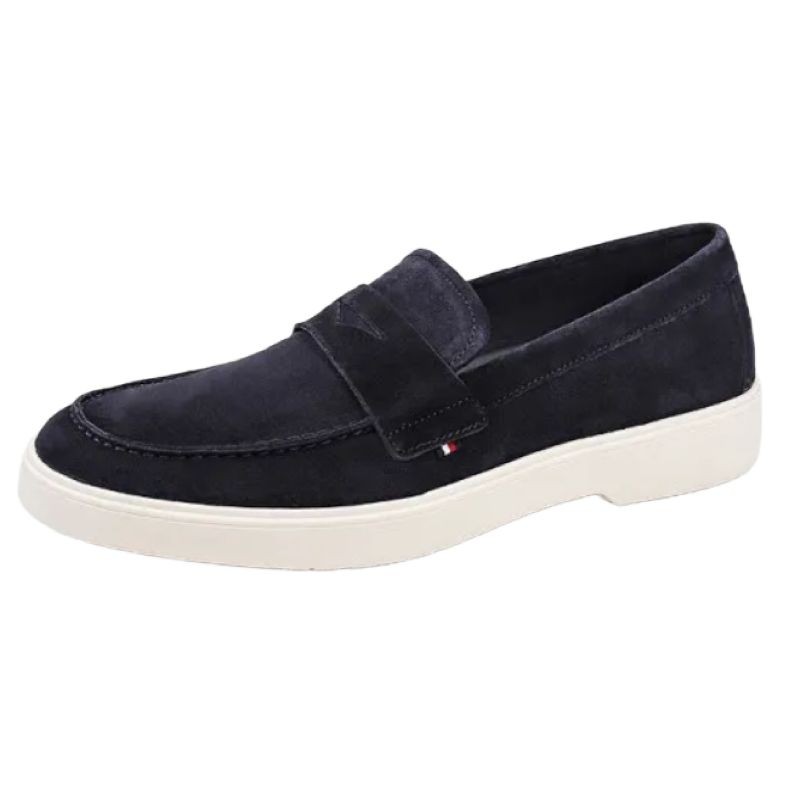 Tommy Hilfiger Trendy Mocassino in pelle scamosciata leggera M FM0FM03963