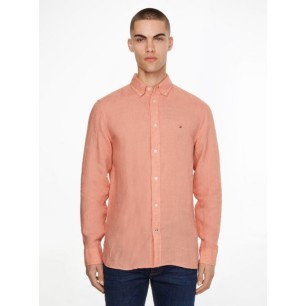 Tommy Hilfiger Pigment Dyed Linen shirt M MW0MW23147