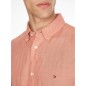 Tommy Hilfiger Pigment Dyed Linen shirt M MW0MW23147