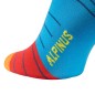 Alpinus Lavaredo socks blue and red FI11072