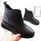 Leather insulated ankle boots with zipper Filippo W PAW483 black