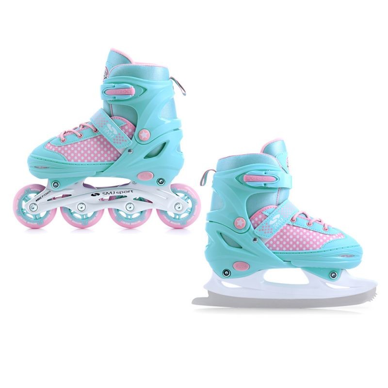 SMJ sport 2in1 Jr Lili adjustable roller skates