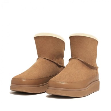 FitFlop GEN-FF Mini Double-Faced Shearling Boots W GS6-A69