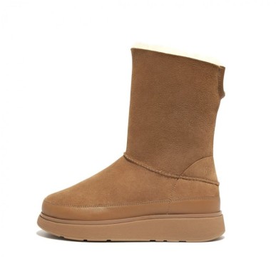 FitFlop GEN-FF Short Double-Faced Shearling Boots W GO9-A69