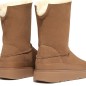 FitFlop GEN-FF Short Double-Faced Shearling Boots W GO9-A69