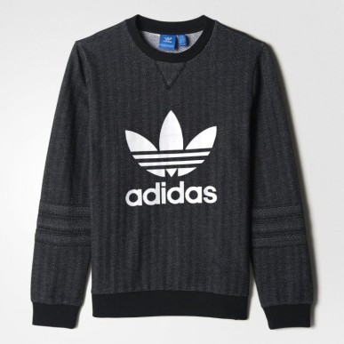 Adidas Originals Trefoil J Trf Ft M Bk2026 sweatshirt