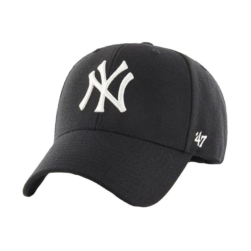 47 Brand New York Yankees MVP Cap B-MVPSP17WBP-BK nero Taglia unica