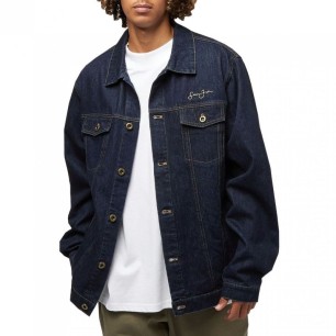 Sean John Classic Logo Denim Jacket M JM213-042-01