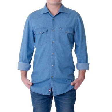 Camicia in denim Tommy Hilfiger M MW0MWII870-IAO