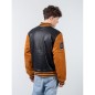 Fubu Bomber Jacket Varsity Block Corduroy Jacket M 6075110