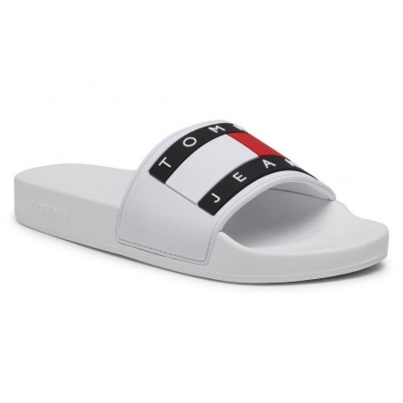 Tommy Jeans Flag Pool Slide W EN0EN01378-YBR flip-flops