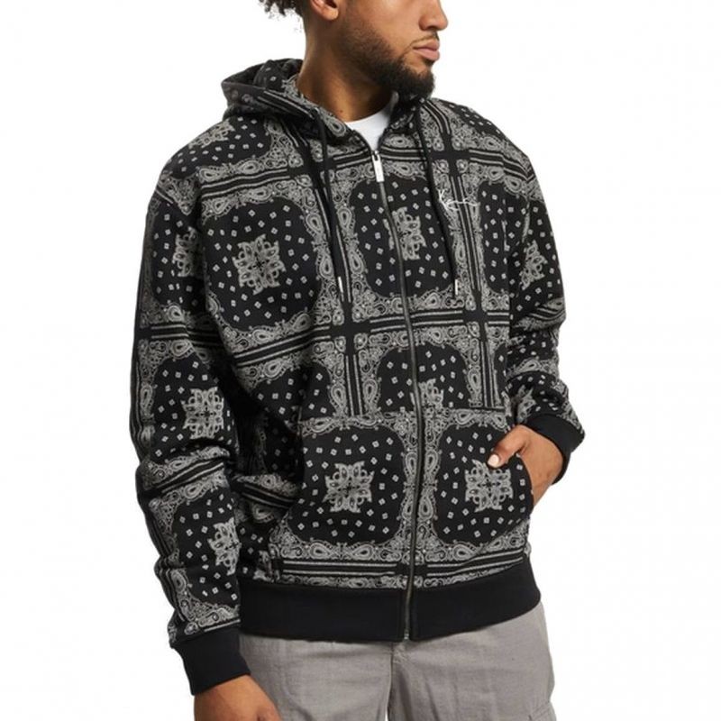 Karl Kani Chest Signature Paisley Os Zip Hoodie M 6028221