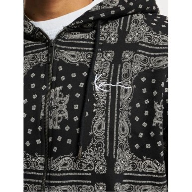 Felpa con cappuccio Karl Kani Chest Signature Paisley Os Zip M 6028221