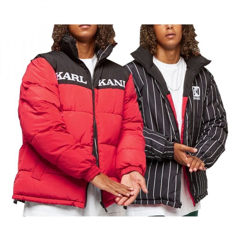 Karl Kani Retro Block Reversible Puffer Jacket M 6076823