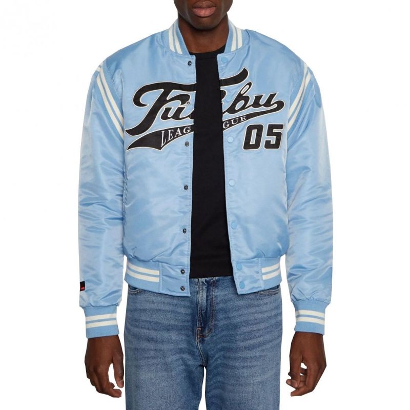 Fubu Varsity Satin College Jacket M 6075133