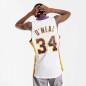 Mitchell & Ness Los Angeles Lakers NBA Shaquille O'Neal T-shirt M SMJY4442-LAL02SONWHIT