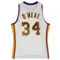 Mitchell & Ness Los Angeles Lakers NBA Shaquille O'Neal T-shirt M SMJY4442-LAL02SONWHIT