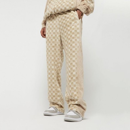 Sean John Check Velours Trackpants M 6004785