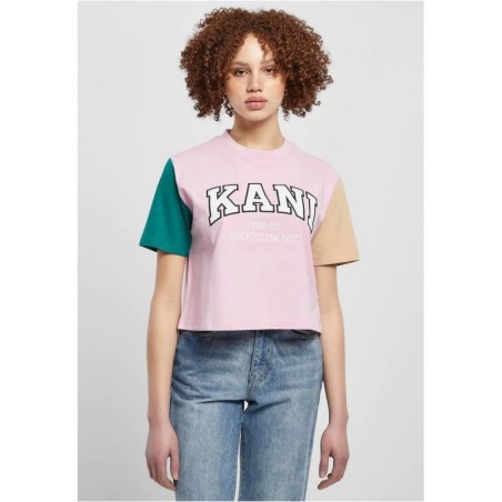 Karl Kani t-shirt Serif Crop Block Tee W 6130859