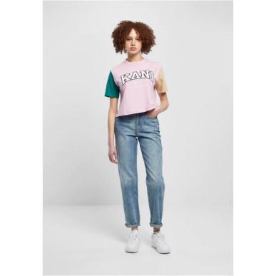 T-shirt Karl Kani Serif Crop Block Tee W 6130859