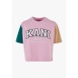 Karl Kani t-shirt Serif Crop Block Tee W 6130859